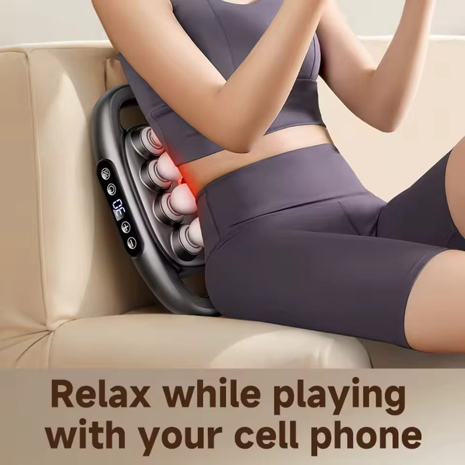 8 Vibration Head Body Massage Gun