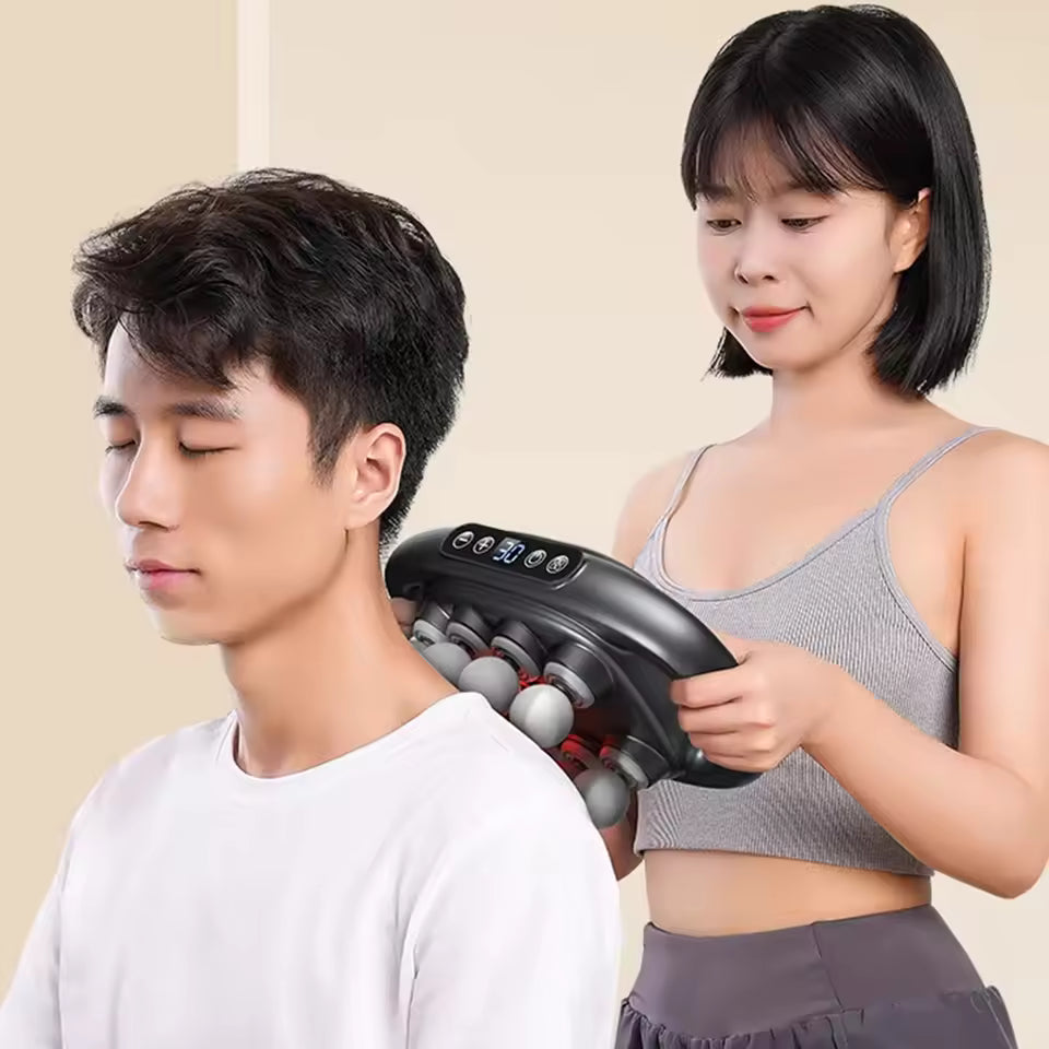 8 Vibration Head Body Massage Gun