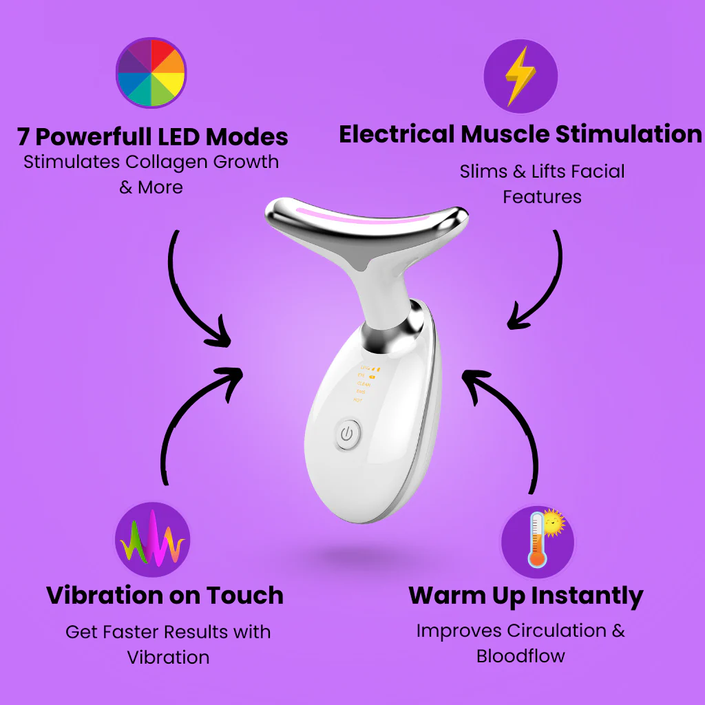 EMS Thermal Neck Lifting And Tighten Massager