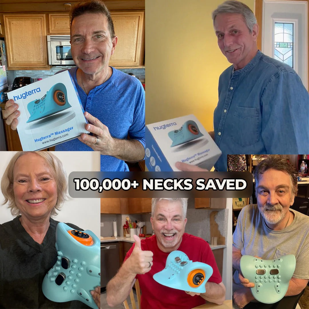 Neck Massager Electric Neck and Shoulder Relaxer Pillow