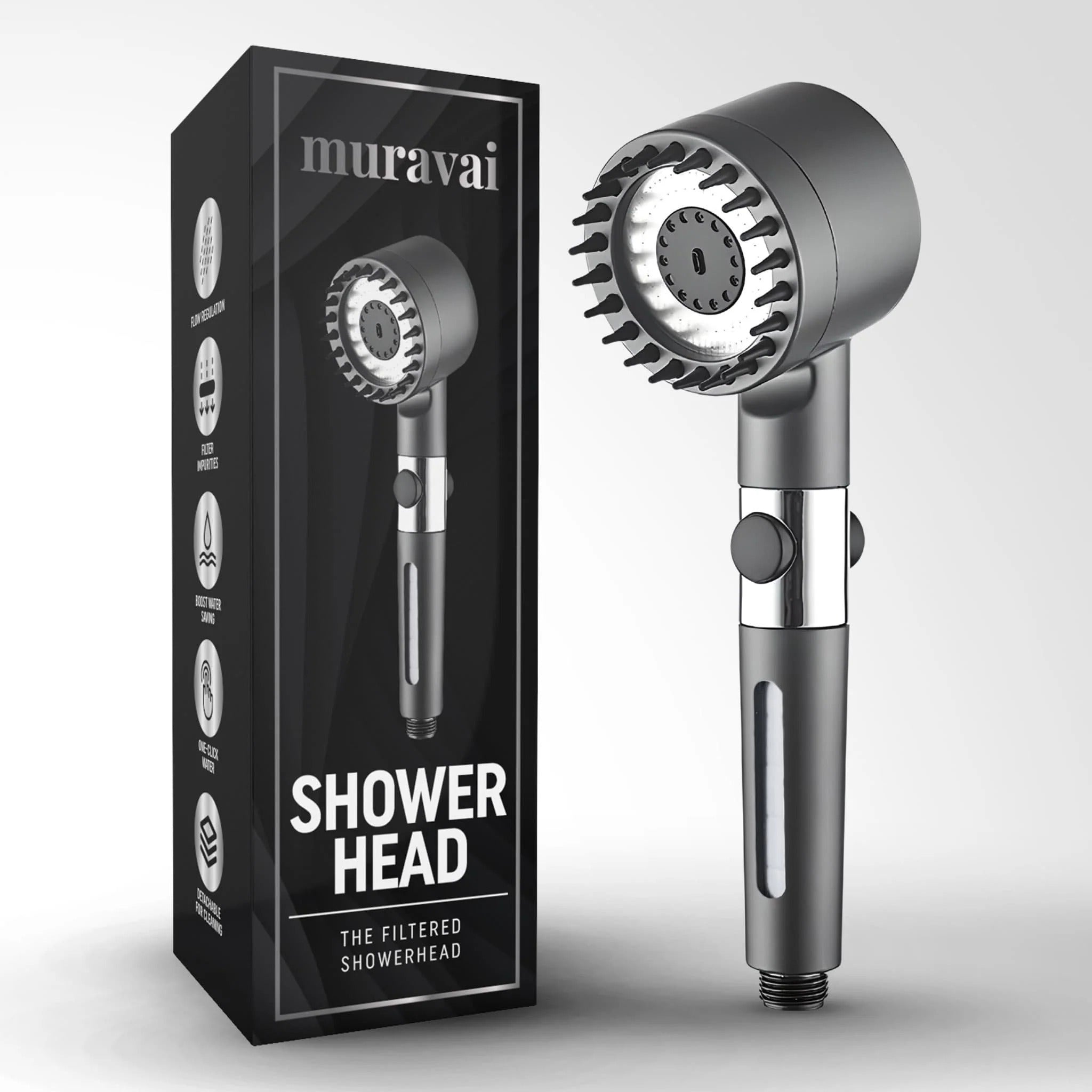 THE FILTERED SHOWERHEAD