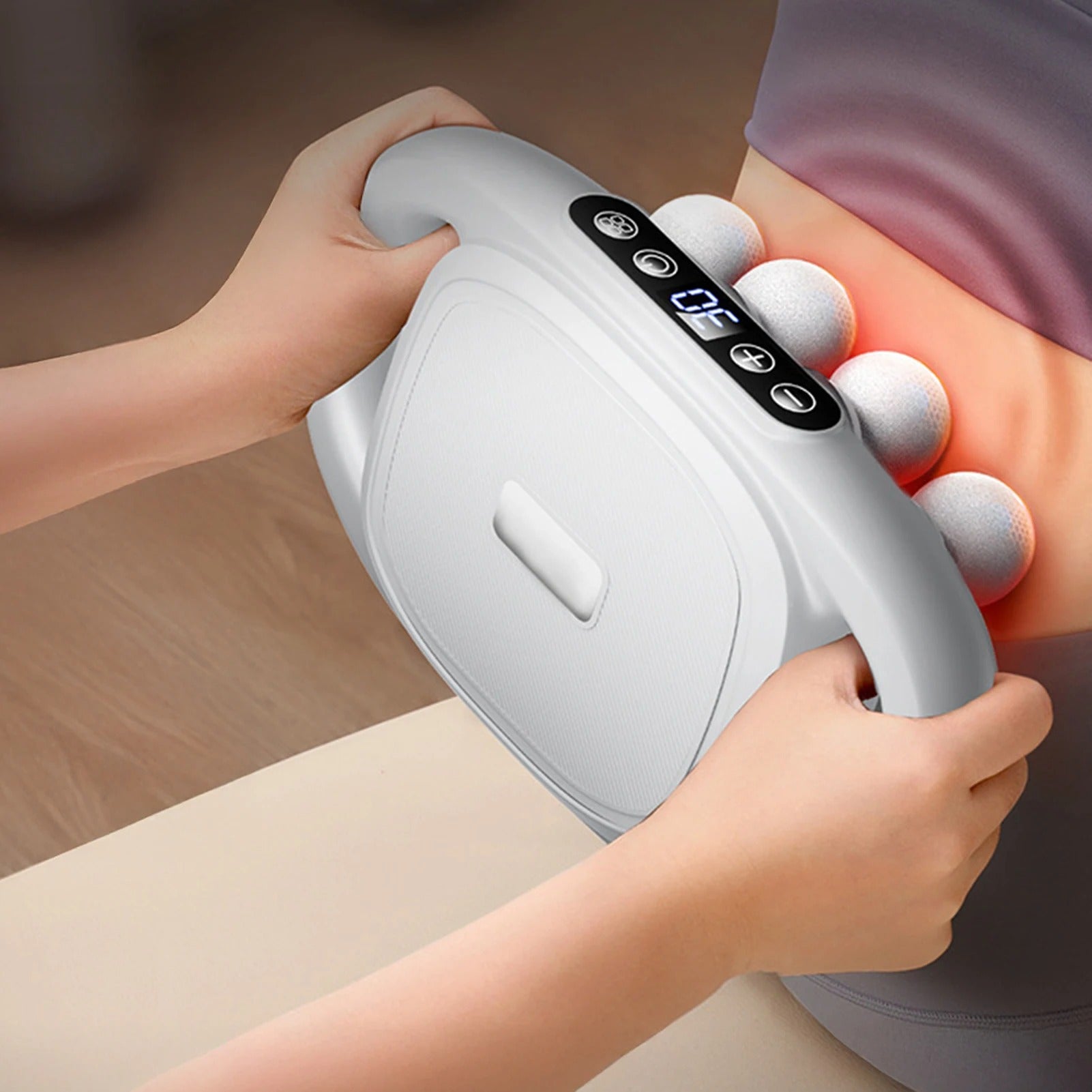 8 Vibration Head Body Massage Gun