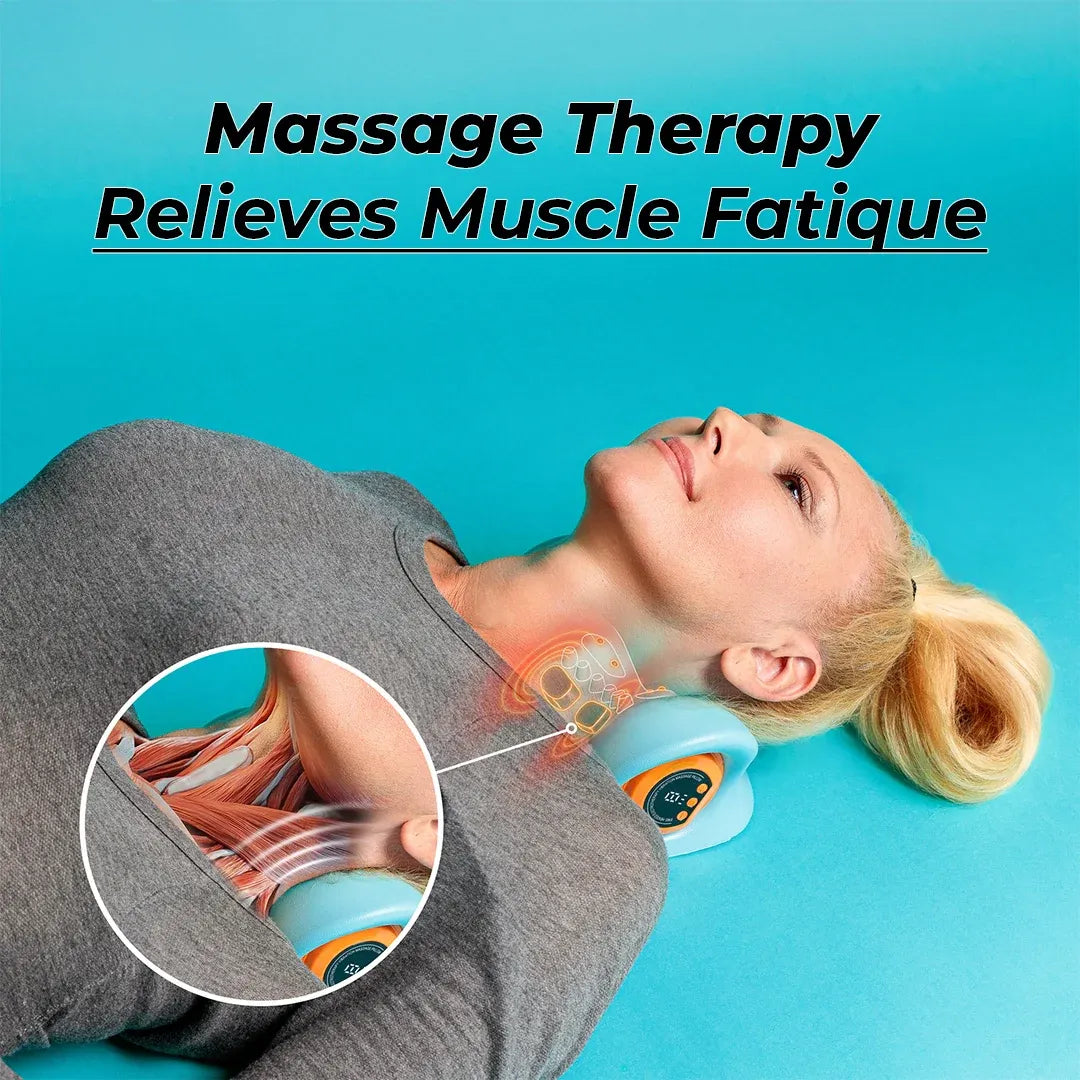 Neck Massager Electric Neck and Shoulder Relaxer Pillow