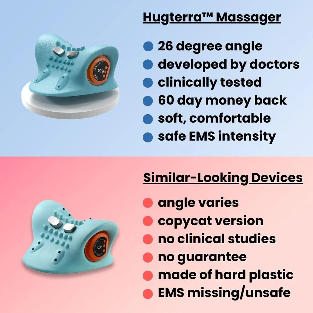 Neck Massager Electric Neck and Shoulder Relaxer Pillow
